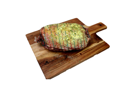 Garlic Bacon Stuffed Salt Bush Lamb Leg 500gm